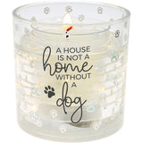 Pavilion Dog Refillable Soy Wax Candle with LED Accents - 5 oz.