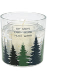 Pavilion Peace Within Refillable Soy Wax Candle with LED Accents - 5 oz.