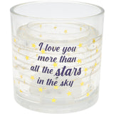 Pavilion Stars Refillable Soy Wax Candle with LED Accents - 5 oz.