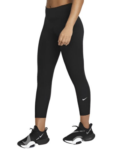 Nike Womens Dri-Fit Mid Rise Cropped Leggings