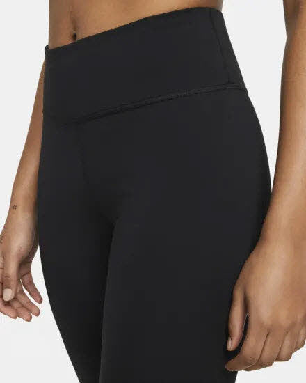 Nike Womens Dri Fit Mid Rise Cropped Leggings