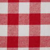 Design Imports Tango & White Checkers Tablecloth