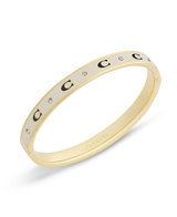 COACH Repeated C Hinged Bangle Bracelet