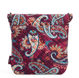 Vera Bradley Triple Zip Hipster Crossbody Handbag