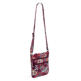 Vera Bradley Triple Zip Hipster Crossbody Handbag