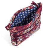 Vera Bradley Triple Zip Hipster Crossbody Handbag