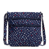 Vera Bradley Triple Zip Hipster Crossbody Handbag
