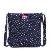 Vera Bradley Triple Zip Hipster Crossbody Handbag