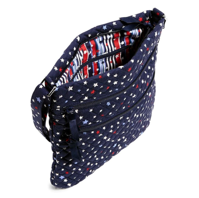 新品　ヴェラブラッドリー　トリプルジップヒップスター　クロスボディー Vera Bradley Women's Microfiber Triple Zip Hipster Crossbody