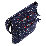 Vera Bradley Triple Zip Hipster Crossbody Handbag