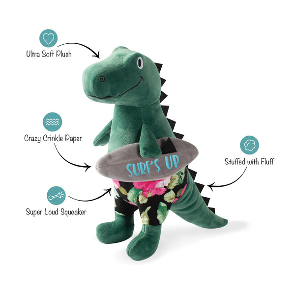 Petshop Surf's Up, Dude! Plush Dog Toy