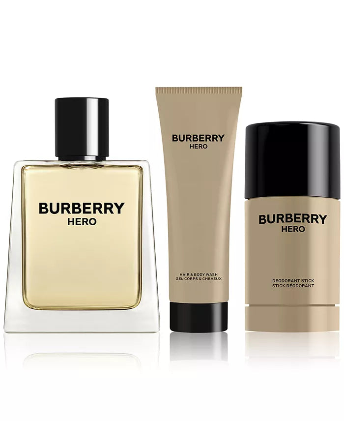 Burberry Hero Eau de Toilette Gift Set - 3 pc