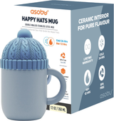 asobu Happy Hat Mug - Beanie Blue