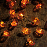 Primitives By Kathy Pumpkin Wire Lights