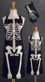 Design Imports Skeleton Printed Childrens Apron