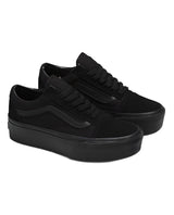 Vans Old Skool Platform Sneakers - Unisex Sizing - Black/Black