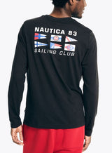 Nautica Mens Graphic Long Sleeve T-Shirt