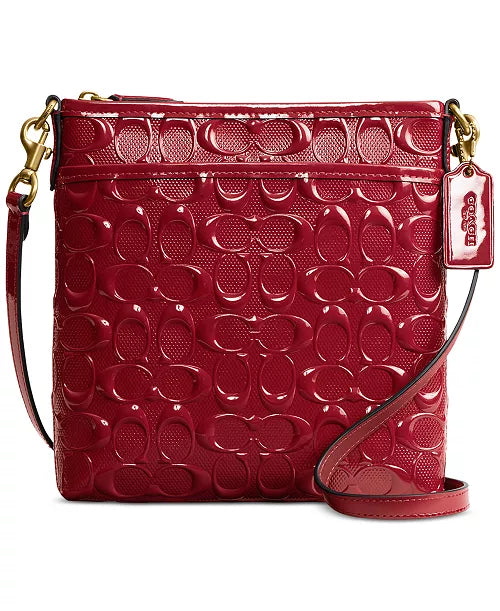 Coach Kitt Messenger Small Leather Crossbody Bag – ShopCGX