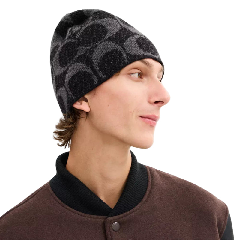 Coach Jumbo Signature C Beanie