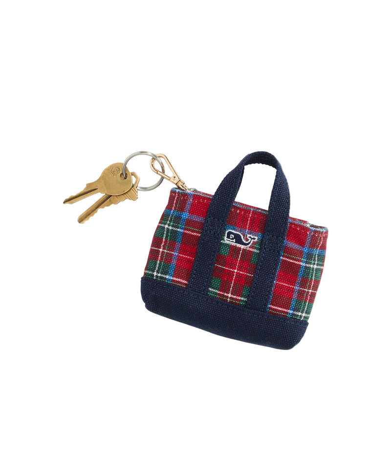 Vineyard Vines Heritage Tiny Tote Keychain