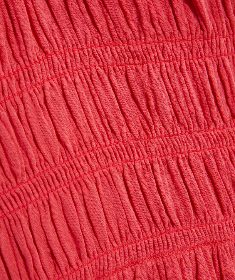 Vineyard Vines Womens Seastitch Double Gauze Smocked Coverup Dress