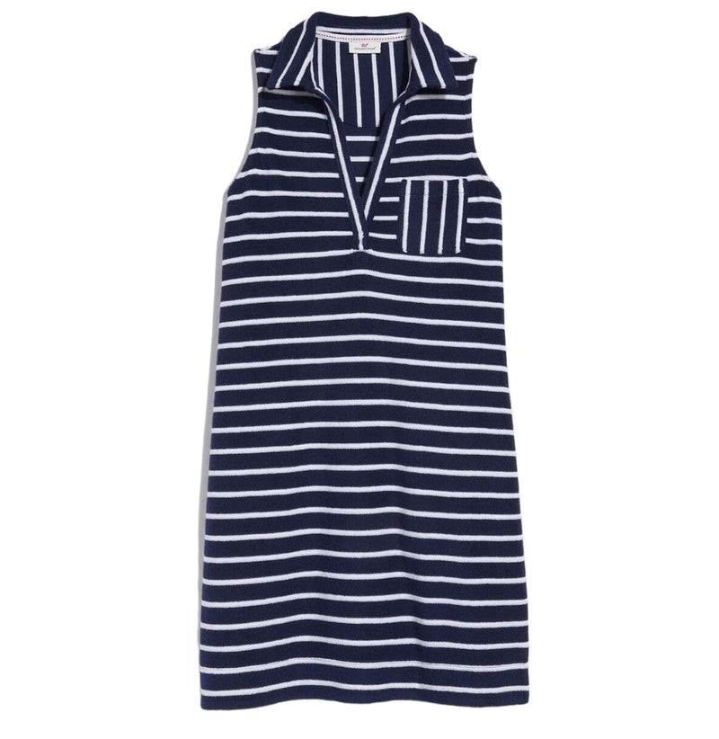 Vineyard Vines Womens Terry Towel Polo Coverup