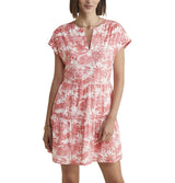 Vineyard Vines Womens Printed Tiered Cover-Up Dress