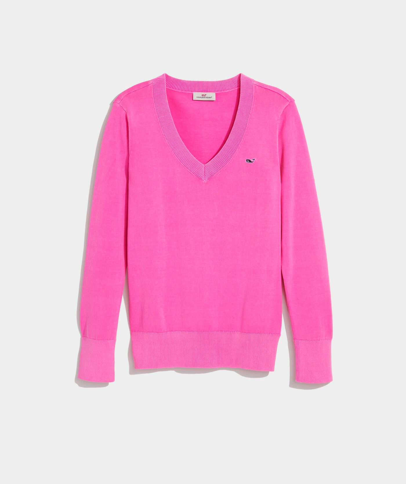 Vineyard Vines Womens Heritage Cotton V-Neck Sweater – ShopCGX