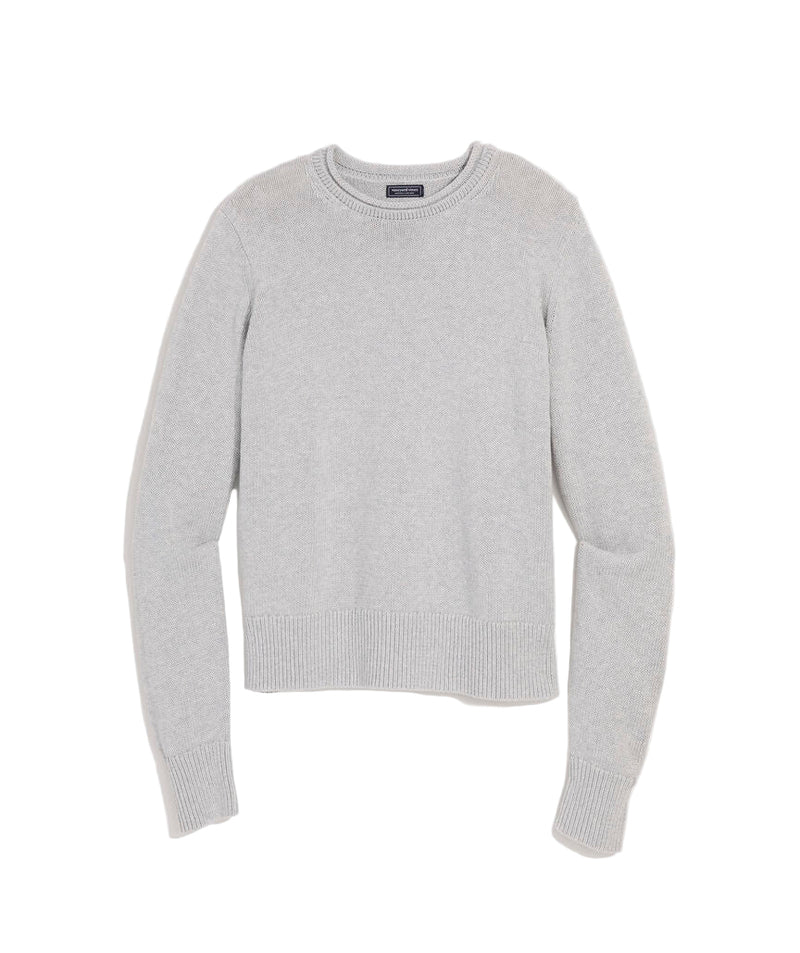 Vineyard Vines Womens Katie Cotton Roll Neck Sweater