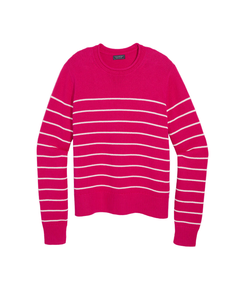 Vineyard Vines Womens Katie Cotton Roll Neck Sweater