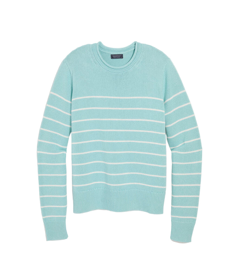 Vineyard Vines Womens Katie Cotton Roll Neck Sweater