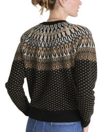 Vineyard Vines Womens Wool Blend Fair Isle Cardigan