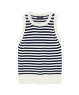 Vineyard Vines Womens Katie Cotton Rollneck Sweater Tank Top