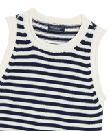 Vineyard Vines Womens Katie Cotton Rollneck Sweater Tank Top