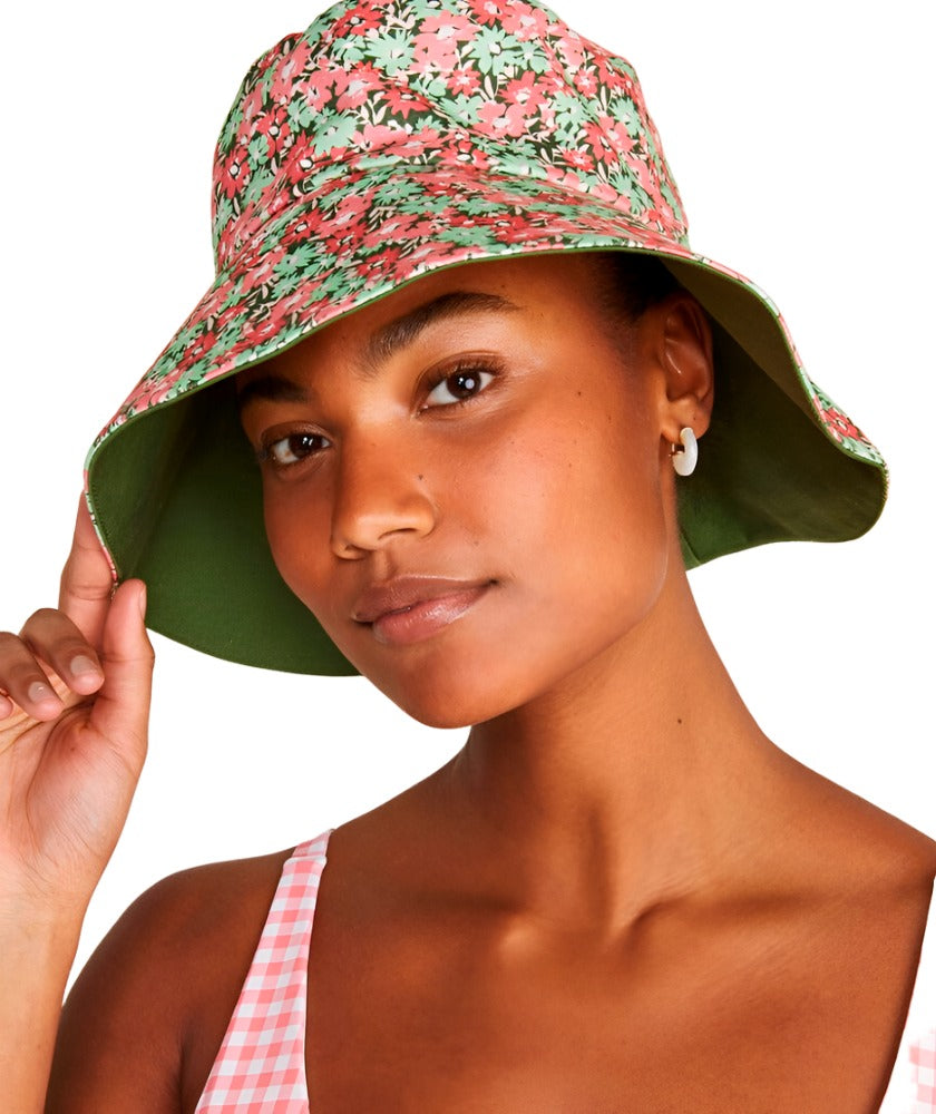 Vineyard Vines Womens Sea Breeze Floral Bucket Hat