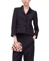 Marc Jacobs The Satin Dots Micro Dual Top Handle Handbag