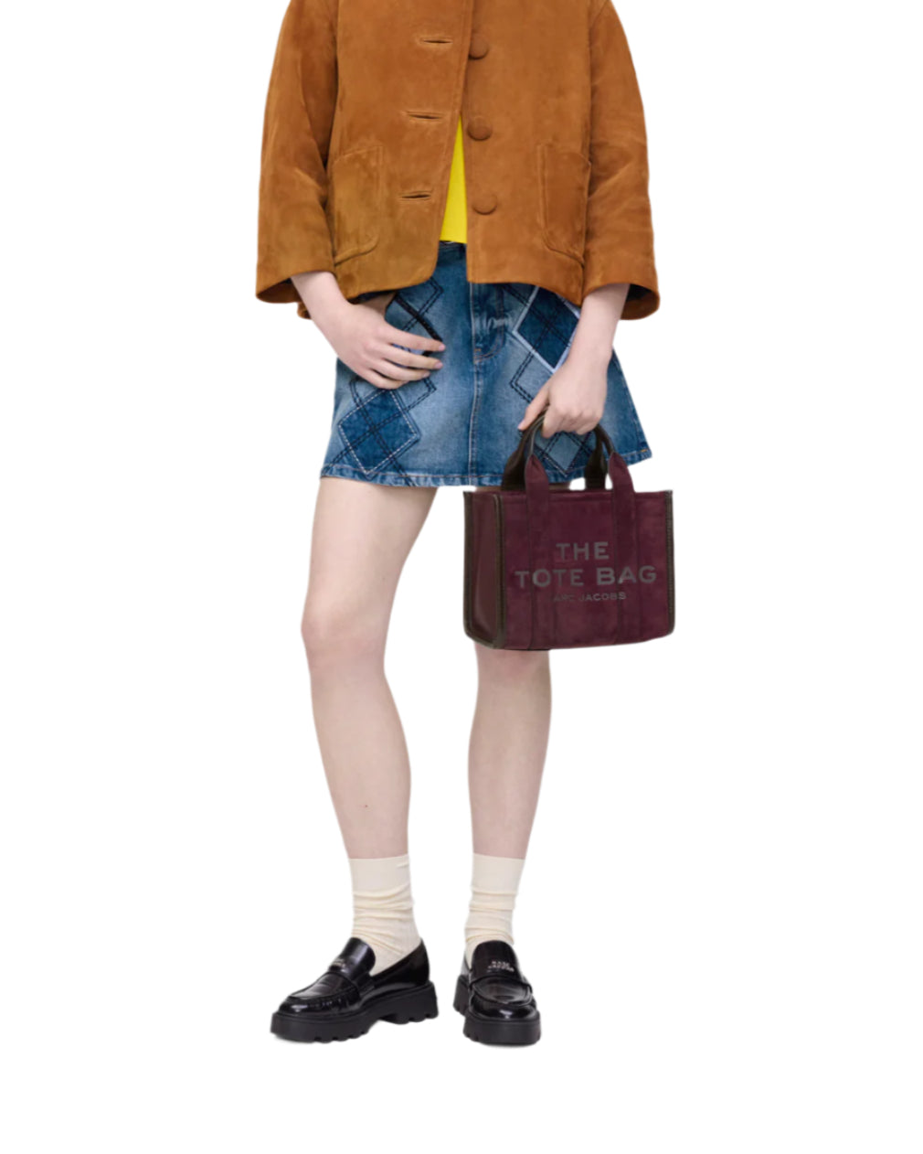 Marc Jacobs The Suede Small Tote Handbag