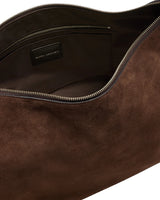Marc Jacobs Suede Scene Large Shoulder Handbag