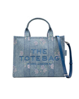 Marc Jacobs The Floral Denim Medium Tote Handbag