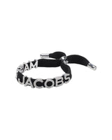 Marc Jacobs Laced Logo Bracelet - Black