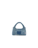 Marc Jacobs The Floral Denim Micro Crossbody Sack Handbag
