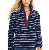 Vineyard Vines Womens Break Sherpa SuperSherp Quarter Zip Pullover