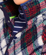 Vineyard Vines Womens Tartan Sherpa Popover Sweatshirt