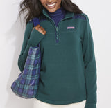 Vineyard Vines Womens Blackwatch Dreamcloth Relaxed Shep Sweatshirt