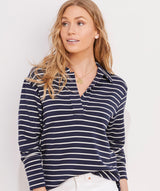 Vineyard Vines Womens Striped Dreamcloth Polo Shirt