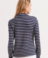 Vineyard Vines Womens Striped Dreamcloth Polo Shirt