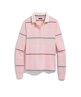 Vineyard Vines Womens Heritage Striped Rugby Long Sleeve Shirt