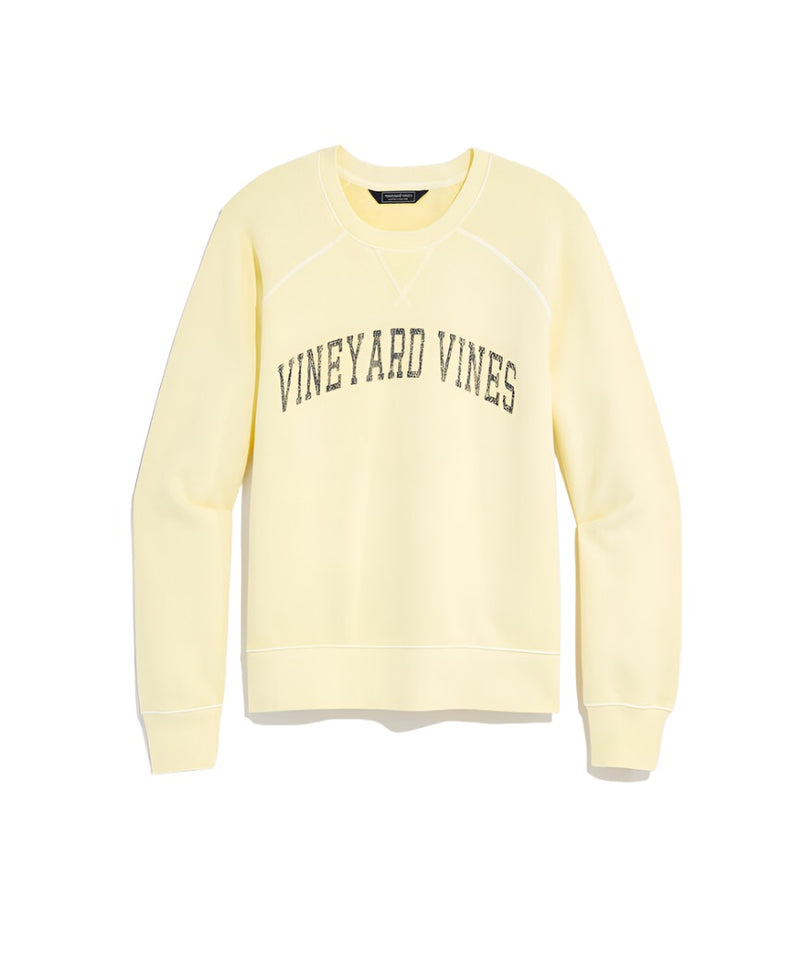 Vineyard Vines Womens Graphic Terry Crewneck Sweatshirt