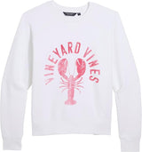 Vineyard Vines Womens Lobster Vintage Terry Crew Neck Sweater