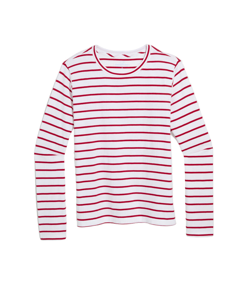Vineyard Vines Womens Supima Cotton Long Sleeve T-Shirt